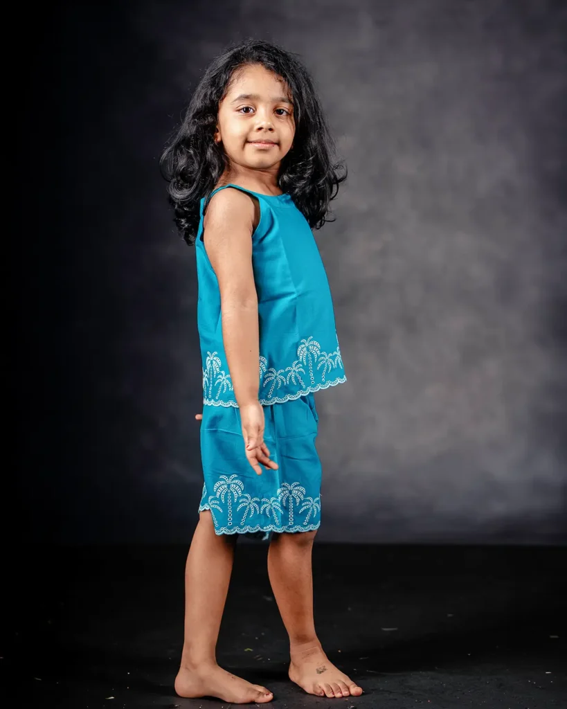Teal Palm Breeze Set