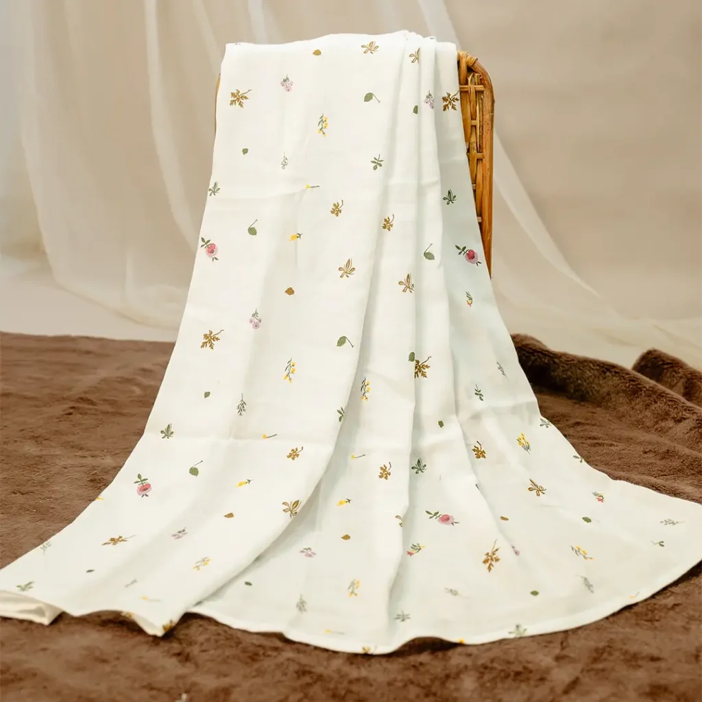 Meadow Bloom Bamboo Swaddle