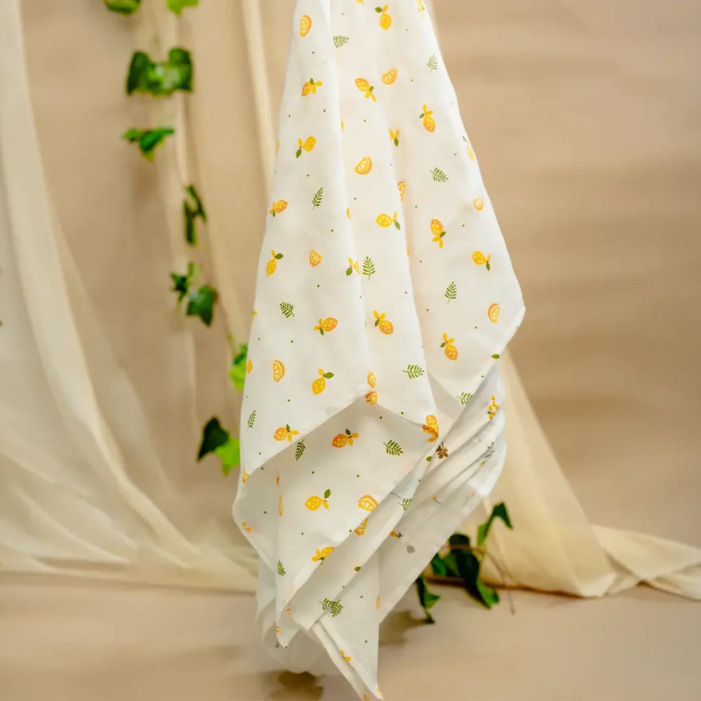 Sunny Citrus Bamboo Swaddle