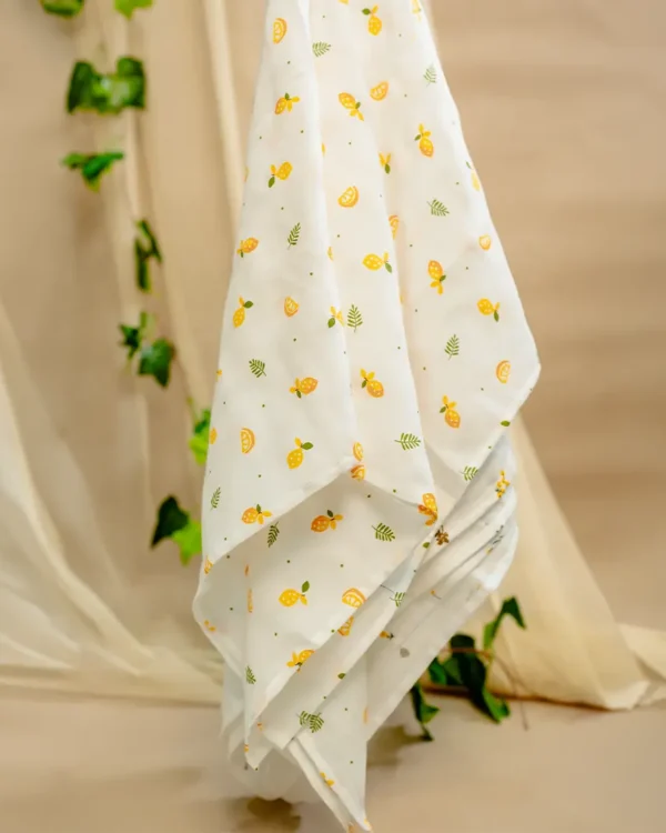 Sunny Citrus Bamboo Swaddle