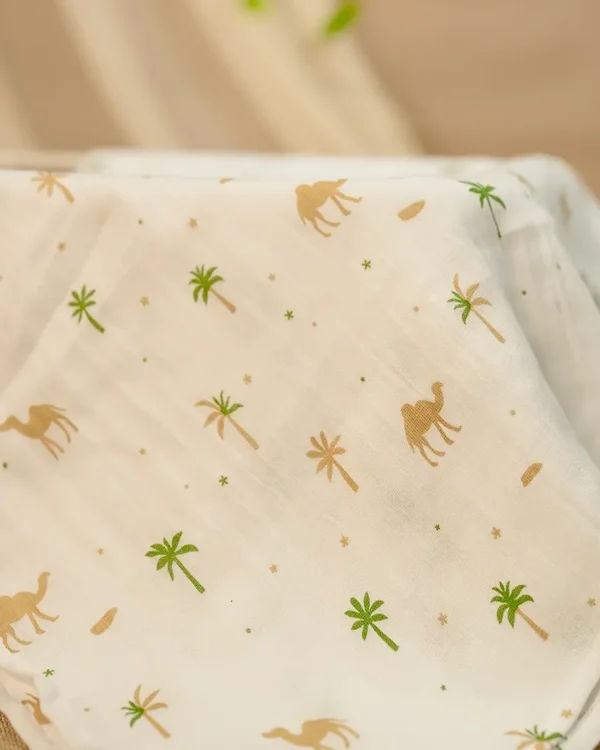 Desert Safari Bamboo Swaddle