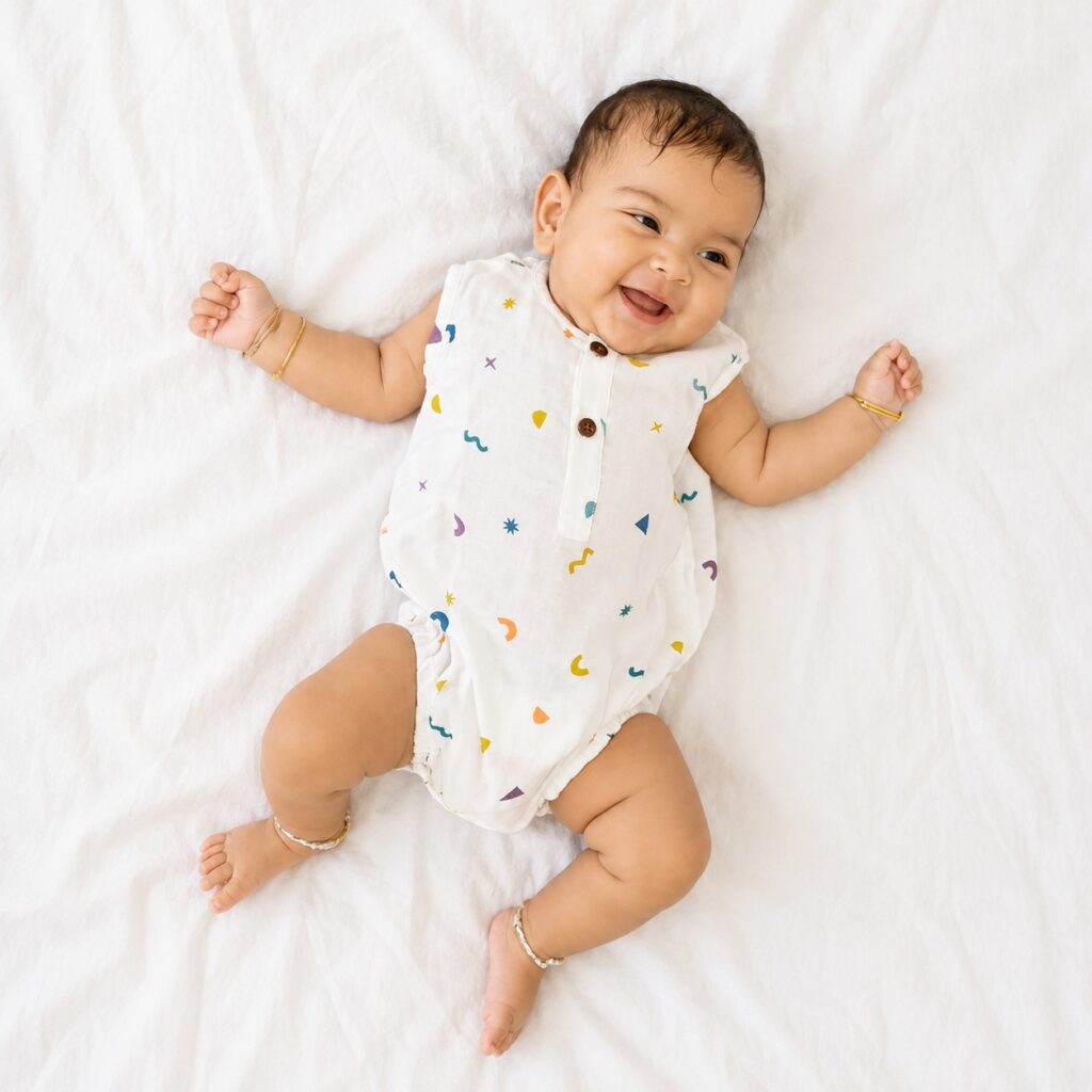 Confetti Dreams Muslin Onesie