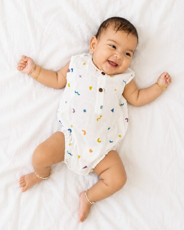 Confetti Dreams Muslin Onesie